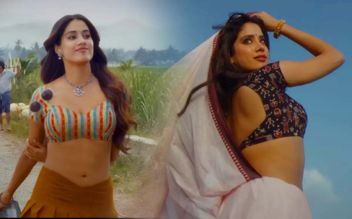 ജാൻവി കപൂര് പെഡ്ഡി എന്ന ചിത്രത്തിൽ | Screengrab from Trailer