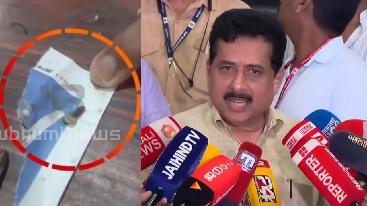 സാമ്പാറിൽനിന്ന് ലഭിച്ചുവെന്ന് പറയുന്ന പുഴുവിന്റെ ദൃശ്യം | കായികമന്ത്രി എൻ. ഷംസുദ്ദീൻ
