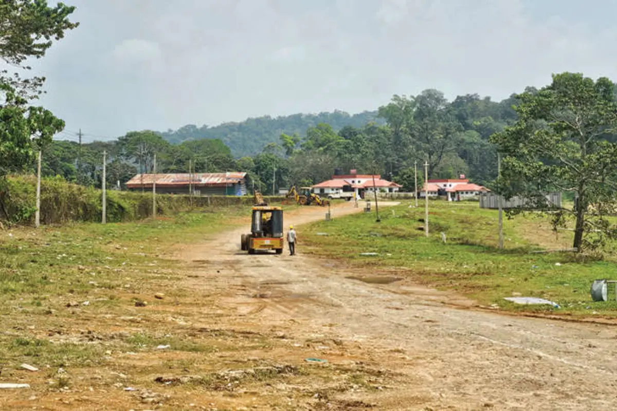 A parking ground at Nilakkal