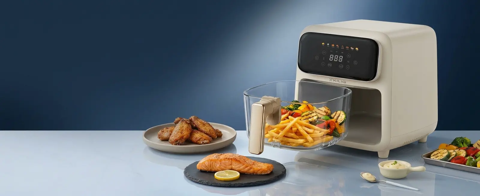 Amazon's high-performing glass basket air fryers | Photo: Amazon