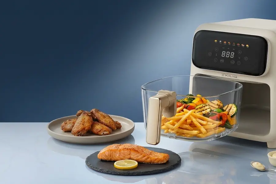 Amazon's high-performing glass basket air fryers