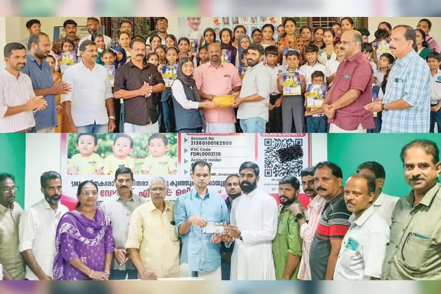 വേനപ്പാറയിറങ്ങി അവർ വന്നു: വിങ്ങിപ്പൊട്ടി ആ അച്ഛൻ...; കുടുംബസംഗമം ഉപേക്ഷിച്ചു; തുക ആ കുഞ്ഞുങ്ങൾക്ക്