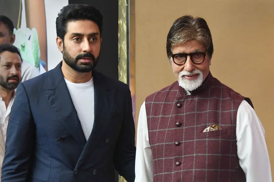 Amitabh Bachchan and Abhishek Bachchan