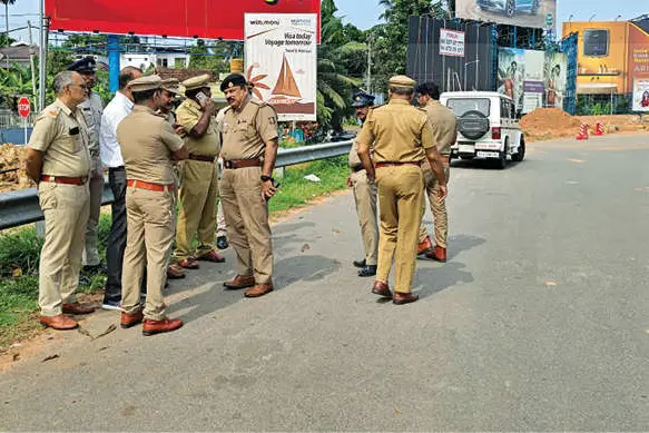 നെടുമ്പാശ്ശേരി വാഹനാപകടം: വിമാനത്താവള റോഡിൽ വീണ്ടും പരിശോധന