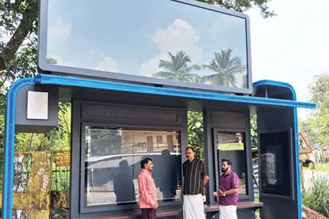 ഡിജിറ്റൽ ബസ് കാത്തിരിപ്പുകേന്ദ്രവുമായി കെ.എസ്.ആർ.ടി.സി.