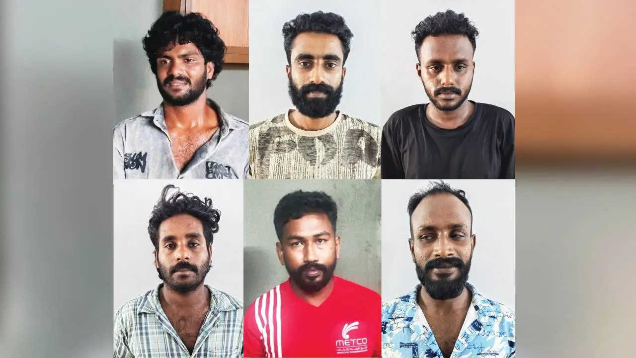 സാദിഖ്, റഹൂഫ്, അര്‍ഷാദ്, അബ്ദുല്‍ മജീദ്, മുജീബ്, ഷമീം