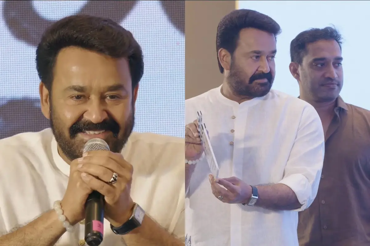 മോഹൻലാലും അനൂപ് സത്യനും | സ്ക്രീൻ​ഗ്രാബ്