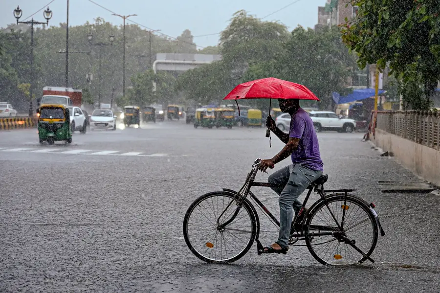 delhi rain