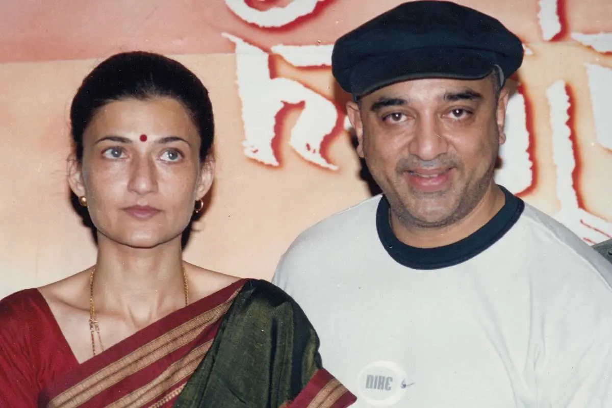 Sarika,Kamal Hassan|photo:mathrubhumi archives