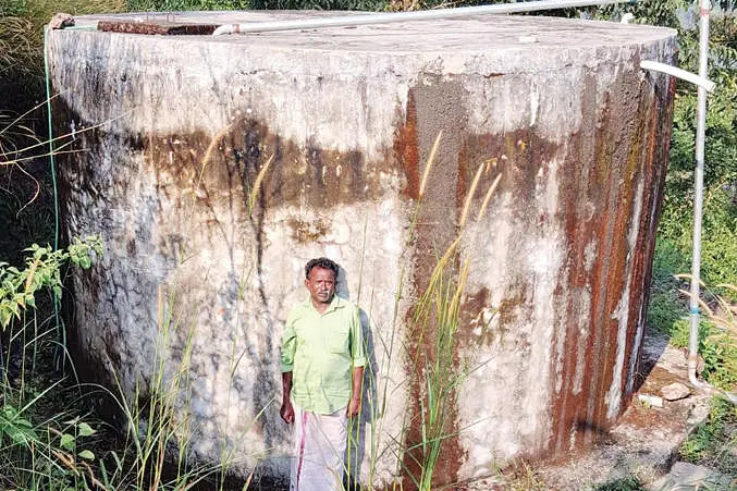 കുടിവെള്ളം ചുരത്താത്ത ചൊരയ്ക്കാമൊട്ട പദ്ധതി