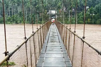 ചെമ്മരങ്കയത്ത് തൂക്കുപാലത്തിന്‌ പകരം കോൺക്രീറ്റ് പാലം വേണം