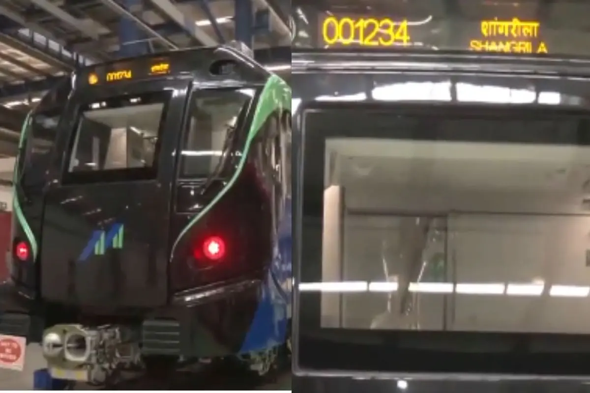 Driverless Metro which is getting ready at Tirupati | Photo:screengrab/ANI Video