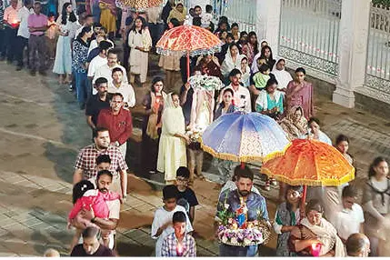 ജപമാല സമർപ്പണം സമാപിച്ചു